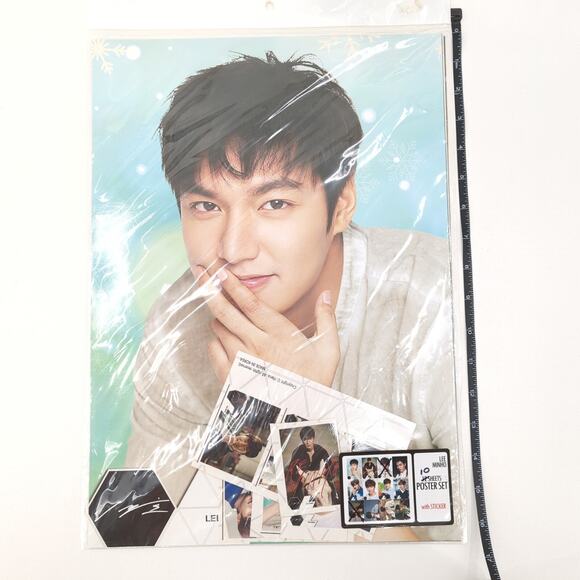 Lee Min Ho Photo Poster Sticker Set 20 Posters Premium Photo Book AS IS - Picture 7 of 15